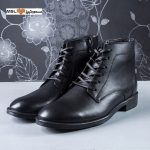 1 بوت چرم مردانه مدل آیهان بلند