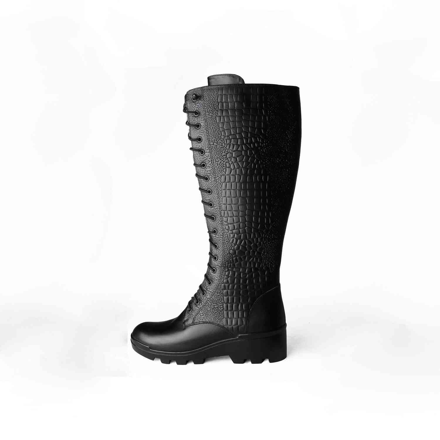 چکمه چرم زنانه