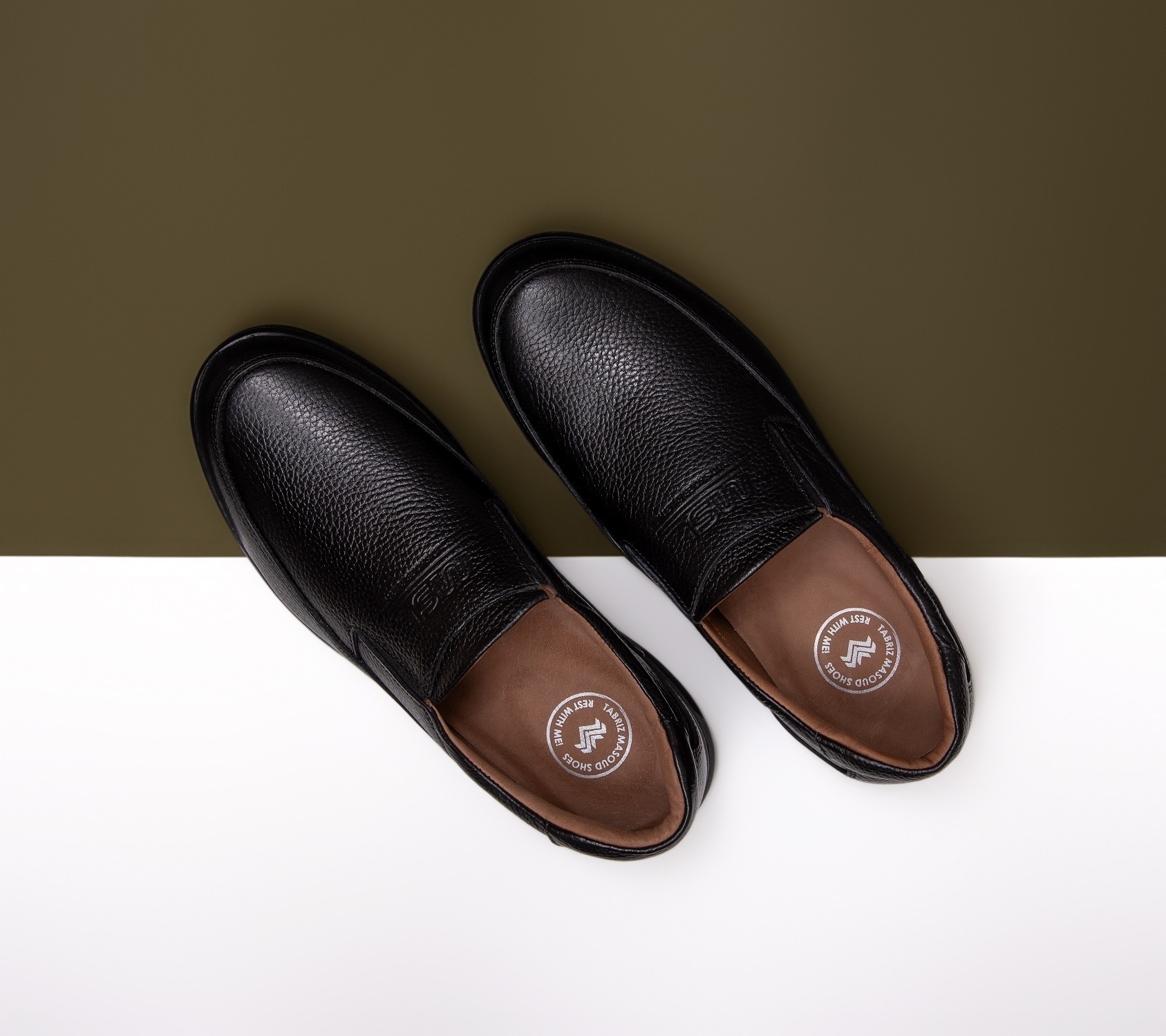 کفش چرم مردانه طبی