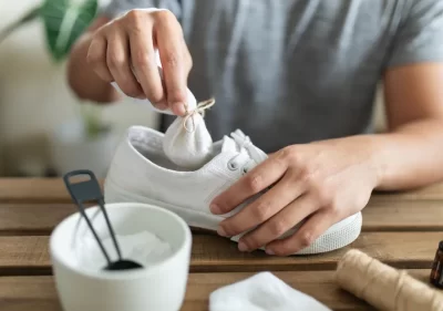 روش های از بین بردن بوی بد کفش چرم