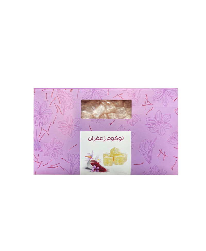 lokum-zaferani-BIZ-450g لوکوم زعفرانی BIZ مناسب پذیرایی