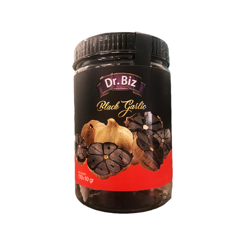 تصویر سیر سیاه فرآوری شده طبیعی بیز، سرشار از آنتی‌اکسیدان و مناسب مصرف روزانه