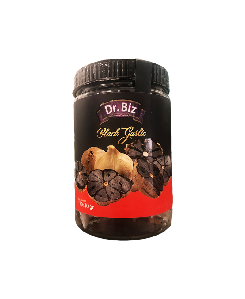 تصویر سیر سیاه فرآوری شده طبیعی بیز، سرشار از آنتی‌اکسیدان و مناسب مصرف روزانه