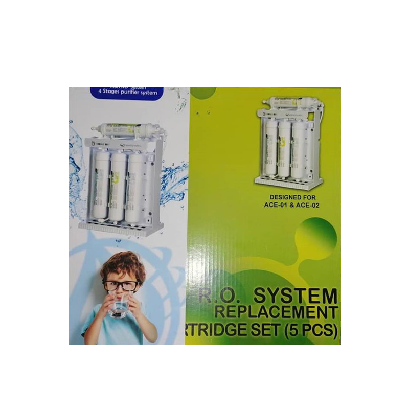 پک ۴ عددی فیلتر تصفیه آب مناسب دستگاه چهار مرحله‌ای غیر اسمزی Non-RO