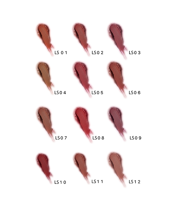 رژ لب جامد شال کوین، 14 رنگ جذاب، بافت مات و مخملی.